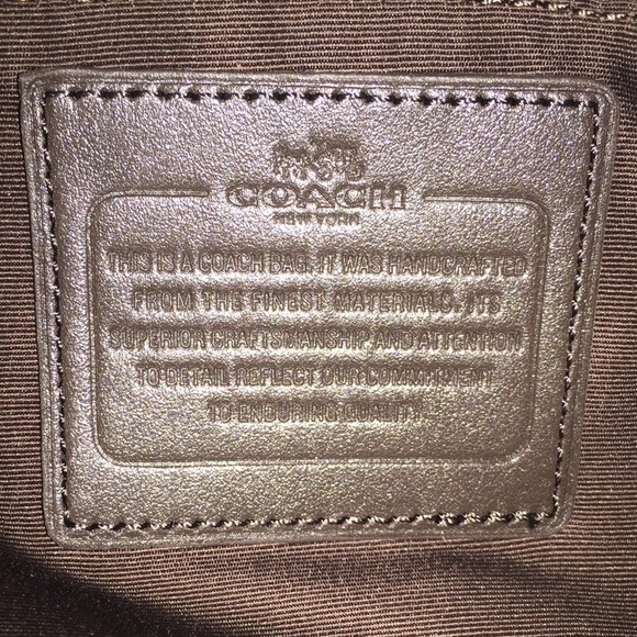 Coach Phoebe Natural Exotic Python Snake Print Leather -NWT - Picture 6 of 6